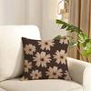 Modern fashion simple geometric Cushion Cover Reversible Plush Pillow Cover Soft Fluffy Home Decor for Sofa Bedroom