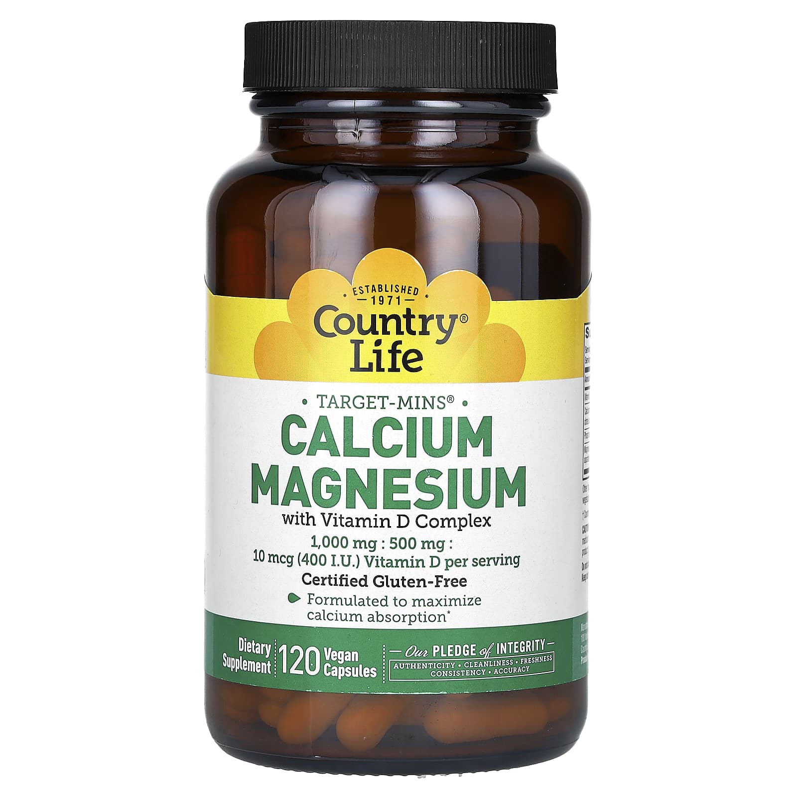 

Target-Mins, Calcium Magnesium with Vitamin D Complex, 120 Veggie Caps