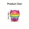 12/24PCS Mini Kawaii Newt Cute Stress Relief Squeeze Toys for Kids & Adults Slow Rising Goodie Party Favor Carnival Gift