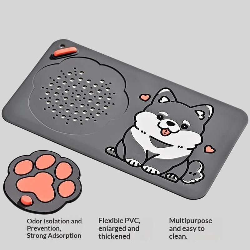 Silicone Bathroom Deodorizing Drain Cover Reusable Waterproof Odor Sealing Drain Mat for Kitchen Toilet Laundry Sink
