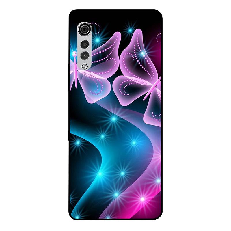 Para Capa LG Velvet Mármore Silicone Macio Capa Traseira para Celular LG Velvet 5G UW Para Capas LG Velvet 2 Pro / Velvet2 Pro Coque