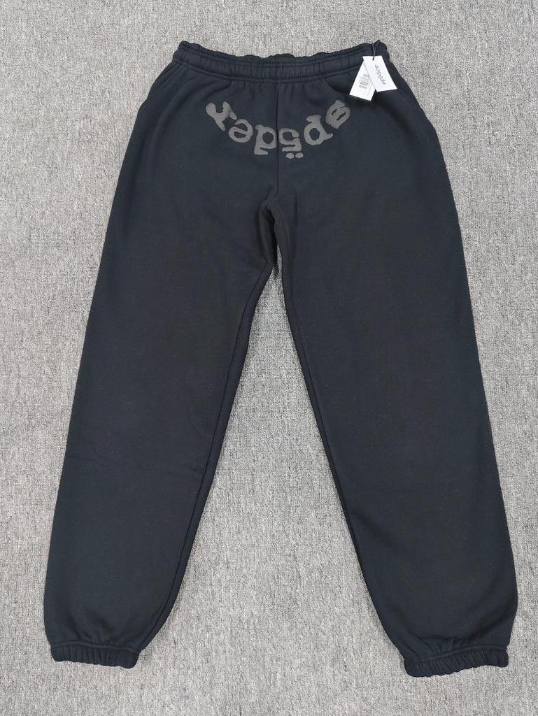 Young Thug Style Spider Web Hoodie Set