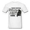 I Was Social Distancing Shirt Cat Lovers T-Shirt Size S-6XL