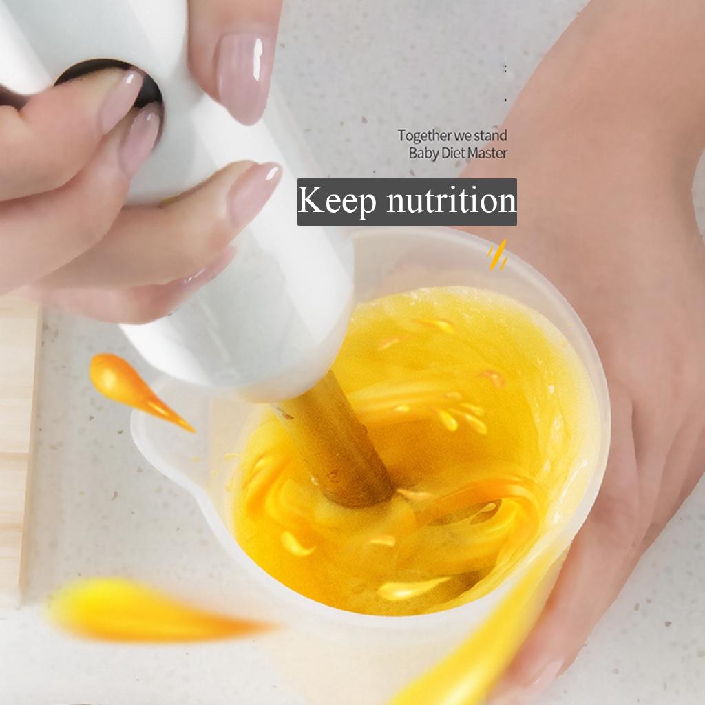 4 In1 Electric Food Blender Mixer Kitchen Detachable Stainless Steel Hand Blender Egg Beater