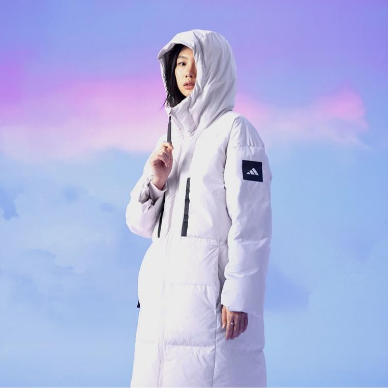 Adidas Myshelter DoWn Dlouhá Polstrovaná Parka W   Core White Iz4622