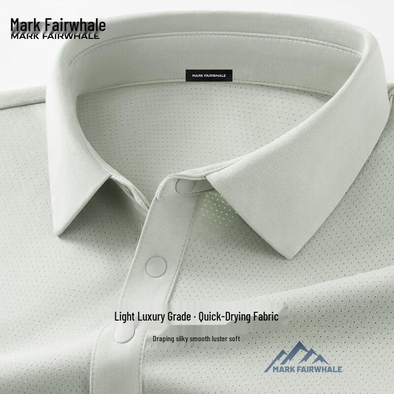 Mark Fairwhale Men s Quick-Dry Outdoor Polo Shirt L