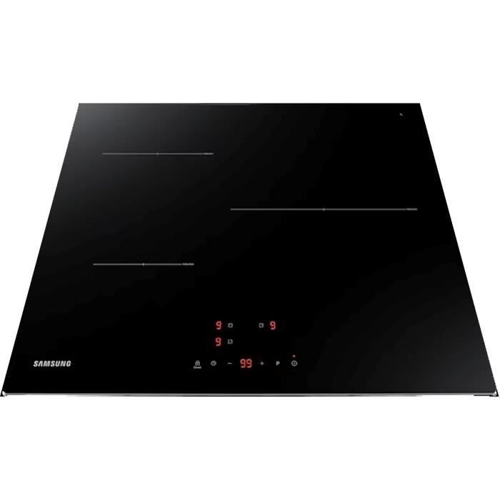 Table induction SAMSUNG NZ63T3706A1/UR - 3 foyers - L59 cm - Zone 28cm