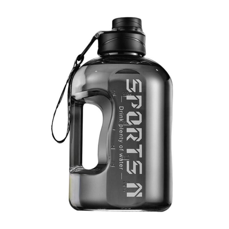 

High-temperature Resistant Sports Straw Cup Large Capacity Water Bottle With Detachable Straw 1010ml 1700ml S (1L) чёрный