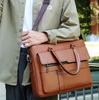 Men's Crossbody Multi-Functional Laptop Briefcase - Large Capacity Handbag