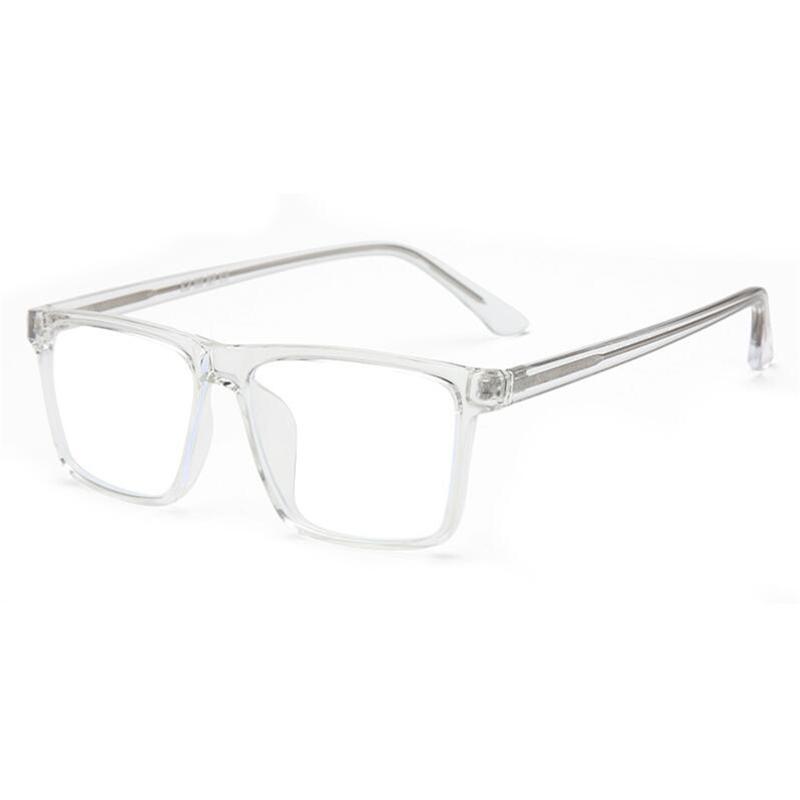 

Overized Square Myopia Eyeglasses Anti Blue Rays Big Frame Prescription Glasses For The Nearsighted 0 -0.5 -0.75 To -6.0 0