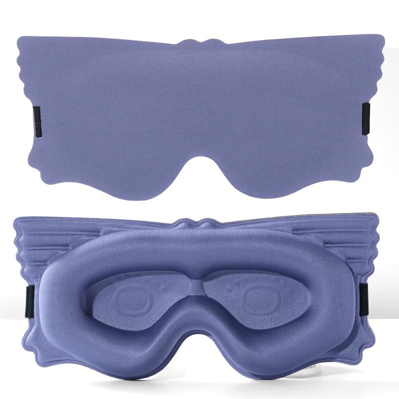 Adjustable 3D Mask Blindfold Eye Cover Eye Patch Women Men Soft Portable Blindfold Travel Eyepatch Sleeping Eye Mask Contoured