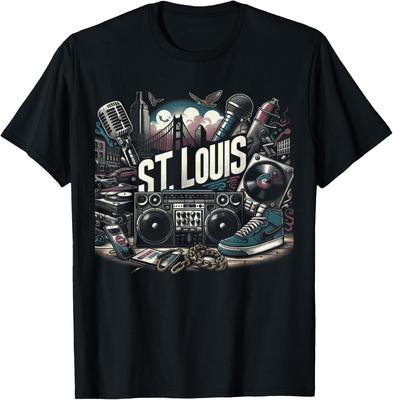 St Louis Hip Hop | Men Women (XS - 6XL+) | Graphic T-Shirt