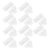 10set Disposable Bras and Panties Breathable Multifunctional Salon Top Garment Underwear for SPA Sauna White