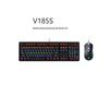 Combo de Teclado Mecânico com Fio e Mouse Rapoo V185S