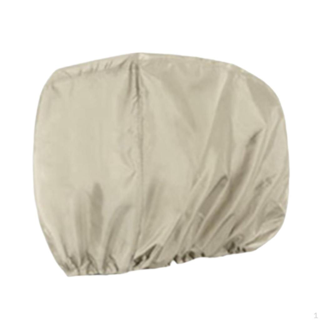 Außenbordmotorabdeckung Bootsmotor Schwerlast Anhängerbar Oxford-Gewebe Einfache Installation