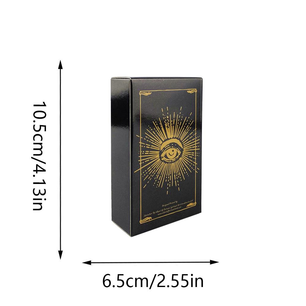 The Wheel of Fortune Tarot Card Oracle Card Entertainment Party Board Game Tarot Deck English