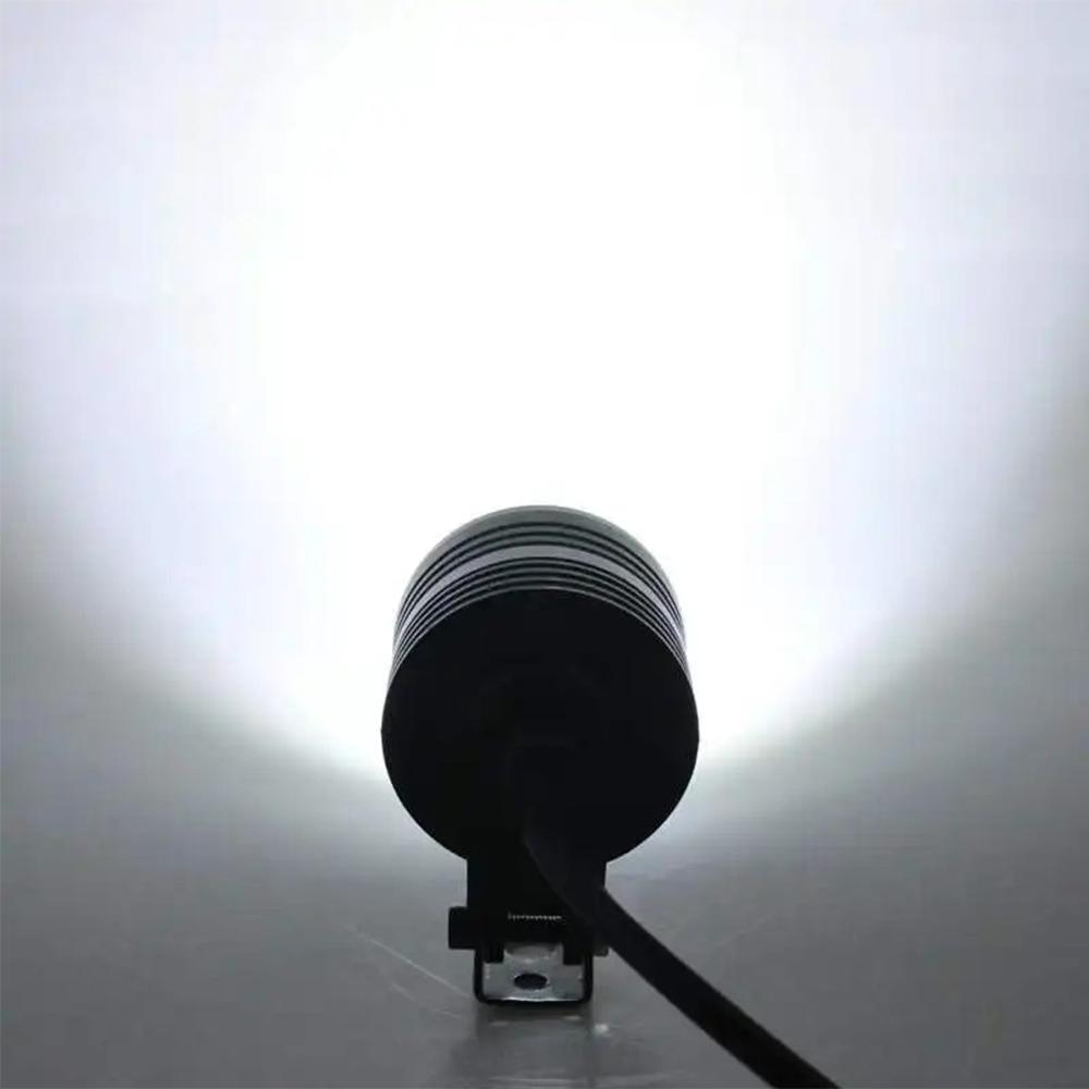 6 Led Chips Additional strobe LED Spotlight for Motorcycle 200W Motocross Flash led Headlights Fog Light for car ATV UTV 12V 24V