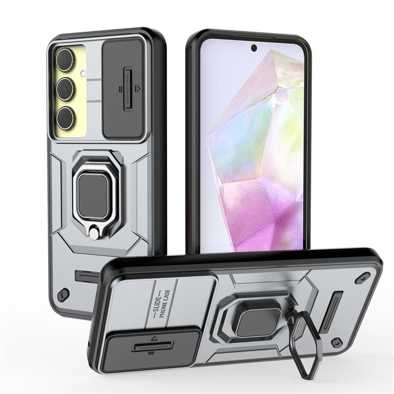 For Samsung Galaxy A35 5G Case Magnet Ring Stand Armor Phone Case For Samsung A35 A 35 5G GalaxyA35  SM-A356B/DS 6.6" Back Cover