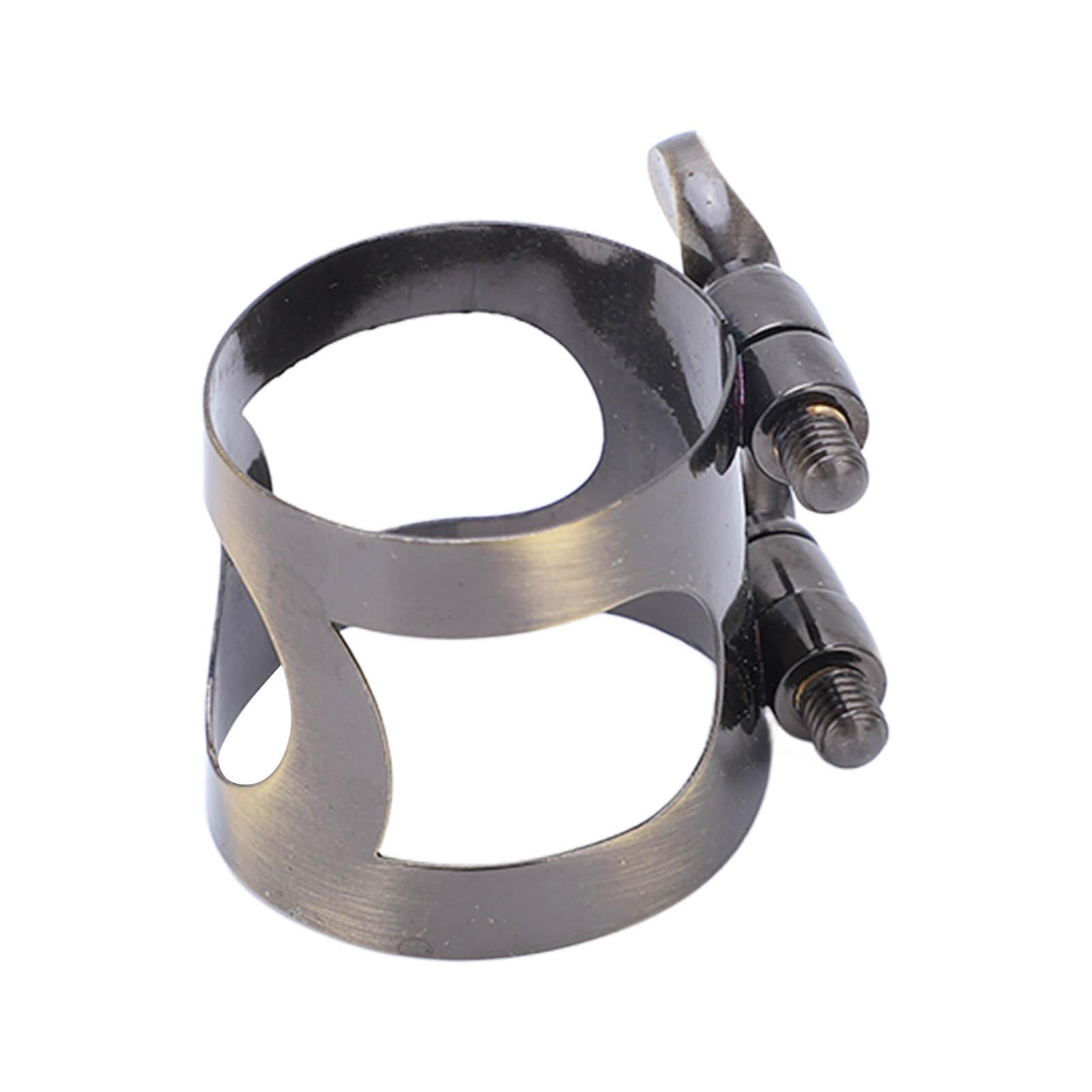 

Saxophone Ligature Mouthpiece Fastener Sax Metal Clip Musical Instrument Accessories Alto Antique Bronze