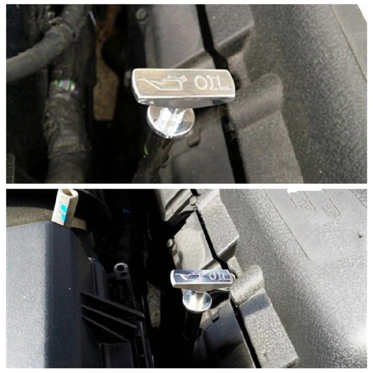 Essential Car Engine Oil Dipstick Level Gauge Convenient Tool with Handy Handle for Quick Accurate Oil Check Maintenance