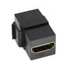 Keystone Jack Insert Support 4k Female To Female Coupler Adapter HDMI-Compatible Easy To Use for Wall Plate Outlet Panel