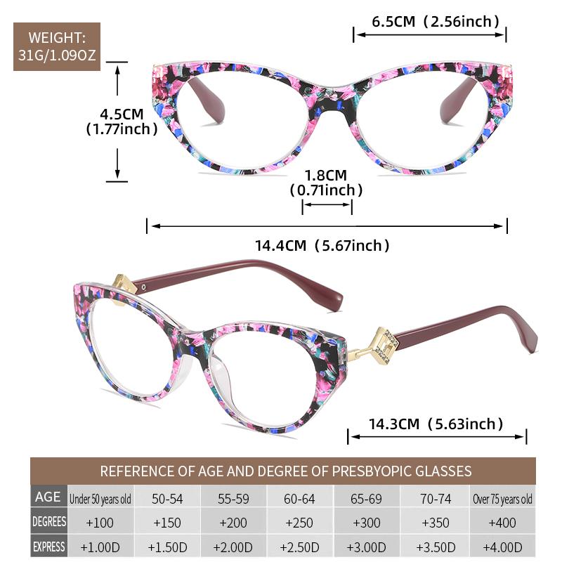 new high-quality, trendy and fashionable reading glasses for daily wear to shape the face
