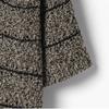 Roberto Collina Striped Polo Knit  Nero Ecru  Black Rcf1m50001a98