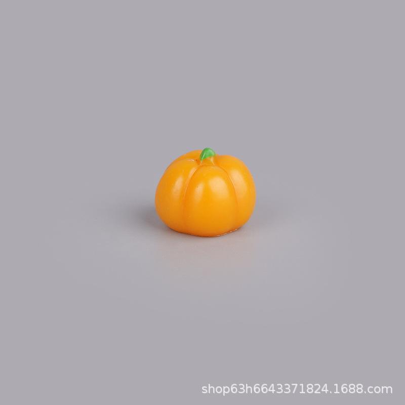 Micro Landscape Halloween Pumpkin Ornament Accessories Small Ornament Resin Ghost Ornament Ornament Landscape