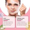 Ouhoe Collagen Peel Off Mask with Application Brush Anti Wrinkle Firming Hydrating Easy Peel All Skin Types Non Irritating Clean