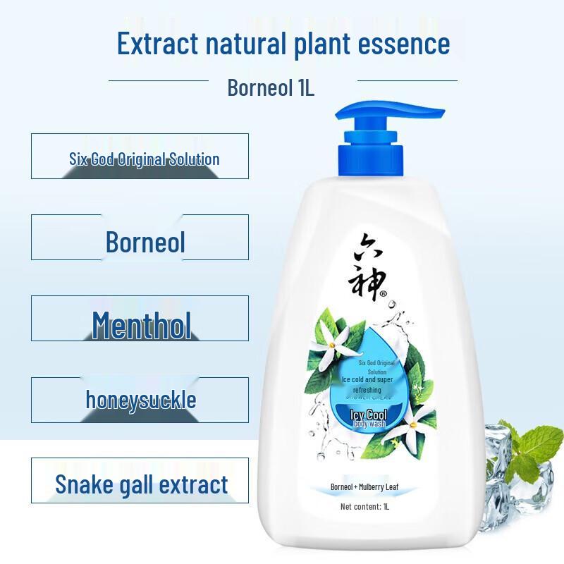 Liou Shen Cooling & Refreshing Body Wash Duo Pack