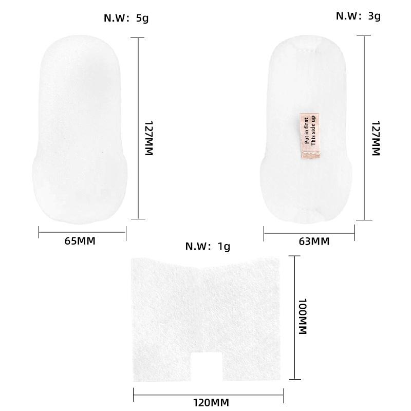 Foam and Felt Filter with Allergen Filter Set for Shark HZ2000, HZ2002, HZ251, UV580 Vacuum Cleaner Replacement Spare Part