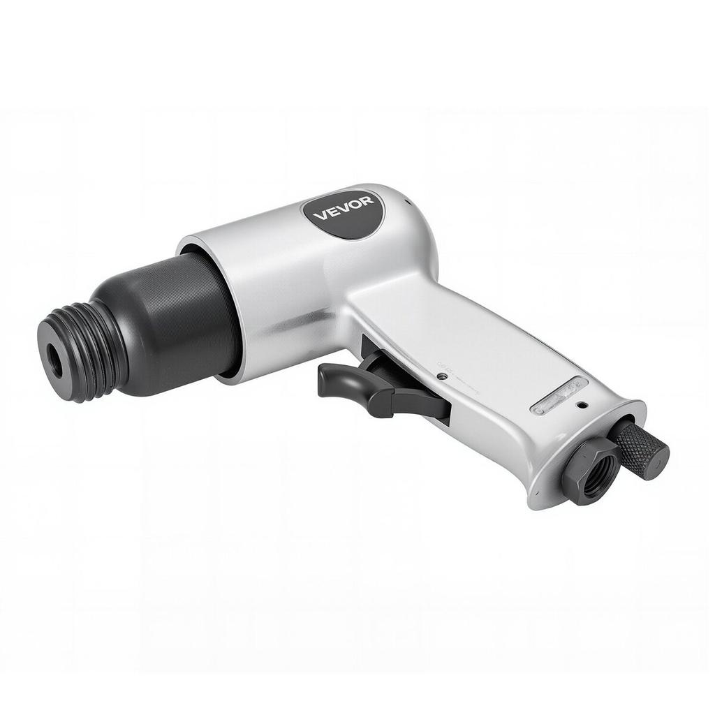 Air Hammer, 4500BPM Pneumatic Hammer with Rust Removal Air Needle Scaler & 4PCS Chisels Round Shank, Lightweight & Compact Air Chisel Pneumatic Shovel