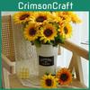 Artificial Sunflower Silk Flower Arrangement For Home Office Wedding Decor
