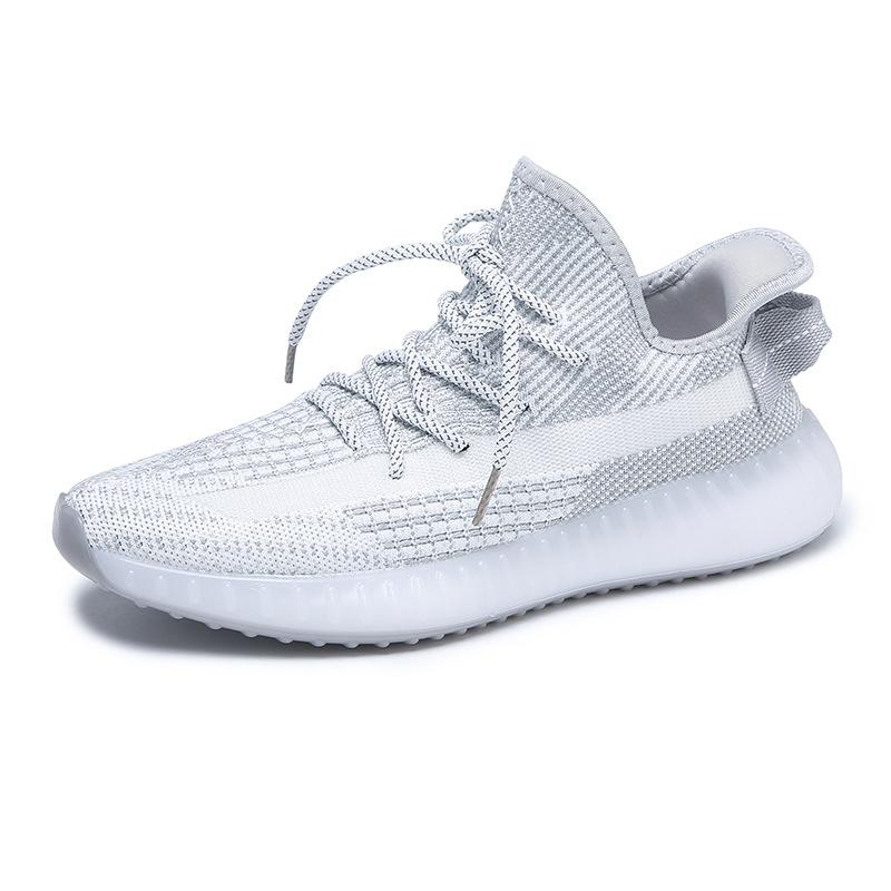 Popular coconut shoes, sports shoes, mesh shoes 2025 new autumn and winter black breathable soft-soled casual versatile mesh shoes