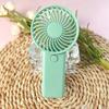 1pc Mini Handheld Fan - Portable Lightweight Battery-Powered Cooling Fan with High-Speed Quiet Operation