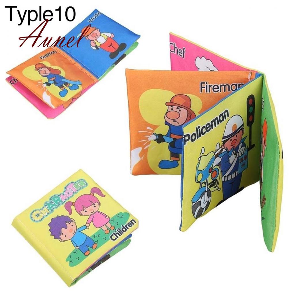 Smart Infant Intelligenz Entwicklung Erkennen Stoff Buch Pädagogisches Spielzeug