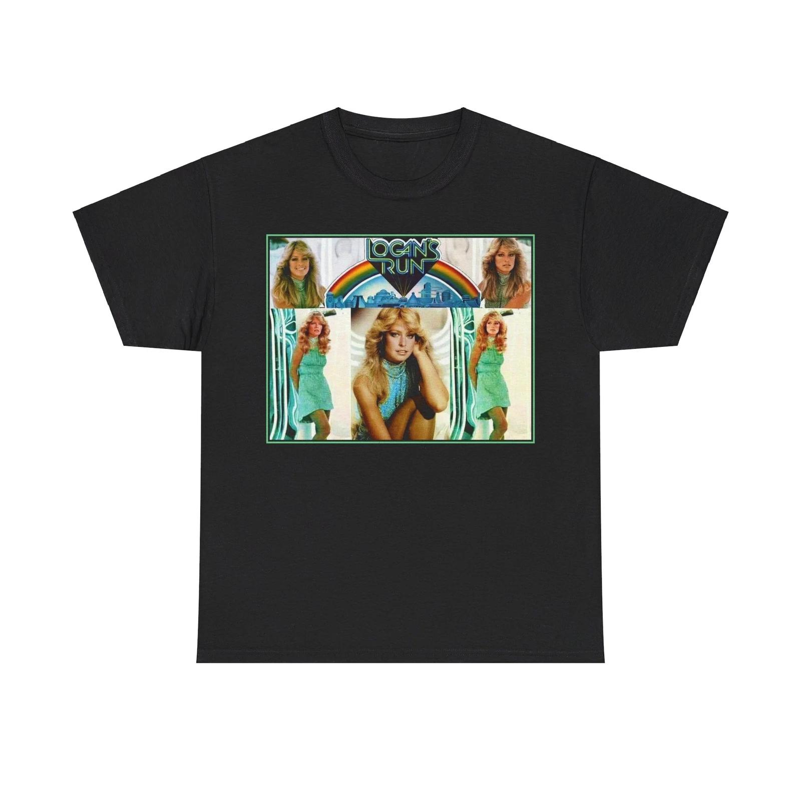 Logan s Run Holly Farah Faucett Men s Short Sleeve Tee M