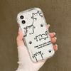 Funny cat for iPhone17promax mobile phone case Apple 16 cream wave 15/13 soft case 14