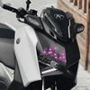 Honeycomb Gear Motorcycle Stickers for Moto Fairing Fuel Tank Waterproof Racing Helmet Vinyl Decals Motorcycle Accessories