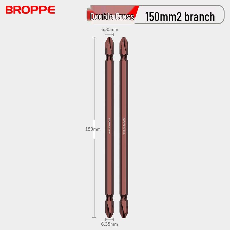 Double-Ended Strong Magnetic Screwdriver Bit Set with Phillips & Flathead Tips