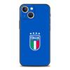 Luxury Phone Case For Apple iPhone 11 15 14 Pro MAX 12 13 7 8 Plus X XR XS MAX SE Silicone Black Cover Funda ITALY Flag
