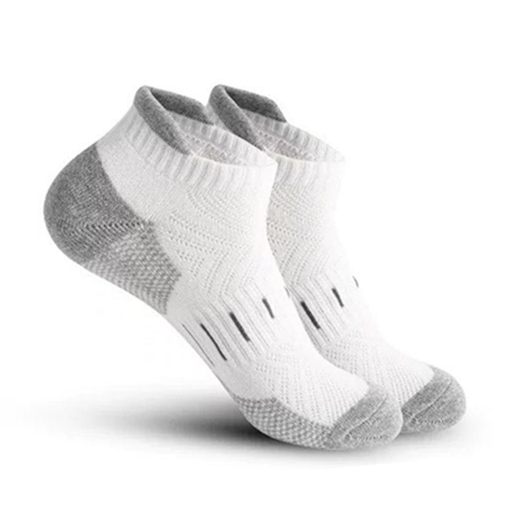 Unisex No-Show Running Socks for Men and Women, Low-Cut Athletic Socks for Travel, Jogging and Sports