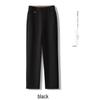 Women's High-Waist Slimming White Harem Pants - Summer 2024 Casual Nine-Point Trousers