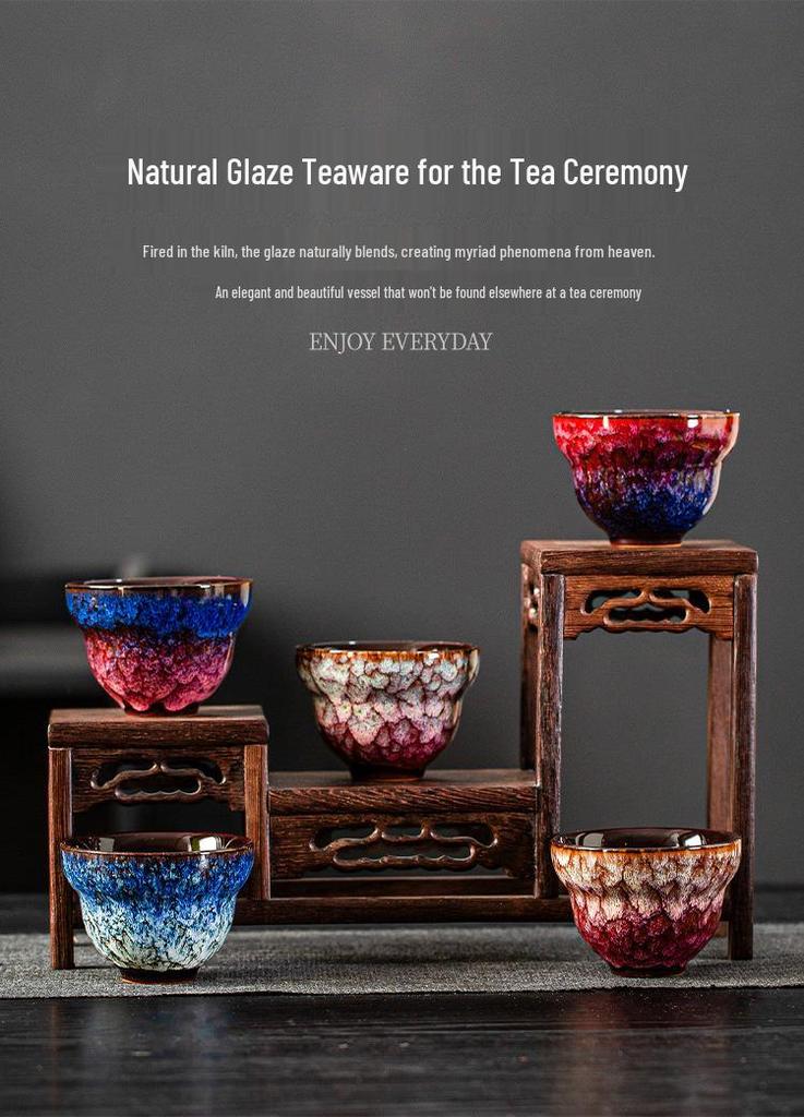 Ceramic Tea Tasting Cup Gift Set - Ideal for Festivals, Souvenirs, and Business Gifts