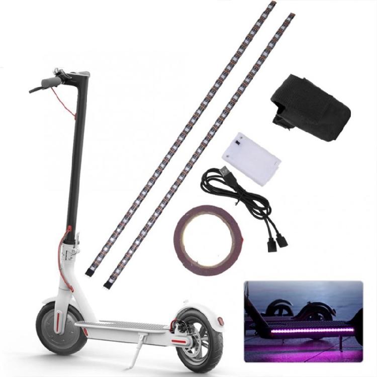 Strips Light Flashlight Safety Skateboard LED Light for Scooter Wide Wheel