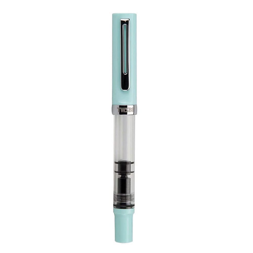 Twisbee Eco T Fountain Pen, Mint Blue, Fine Nib, TW100092