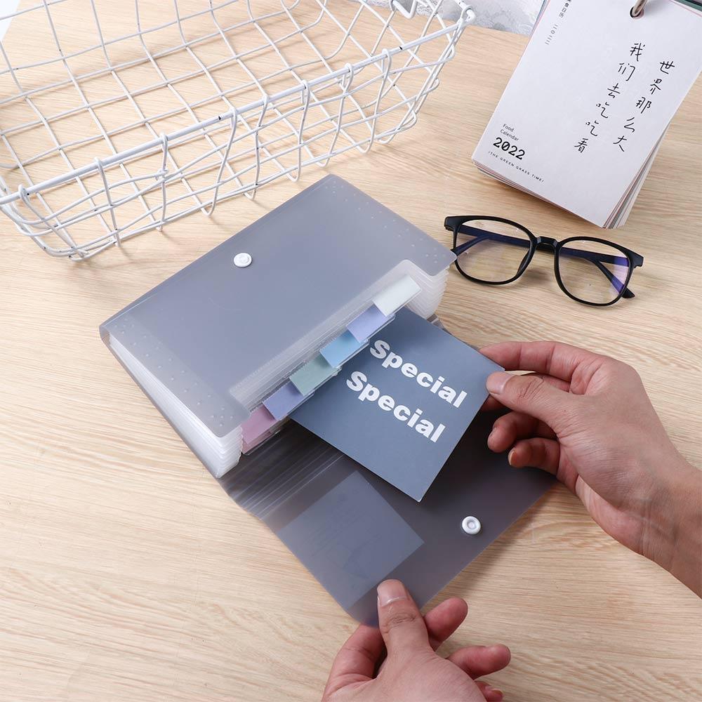 Accordian File Filing Box 13 Pockets Receipt File File Folder Document Organizer Expanding Wallet