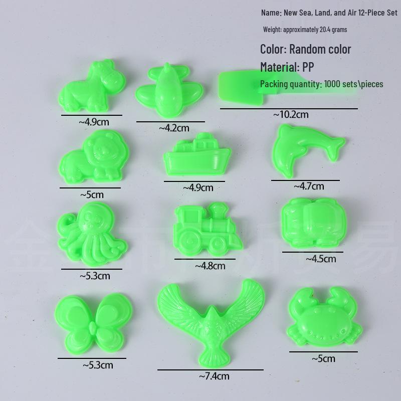 Space Toy Sand and Clay Molds Set - Includes Play Dough, Super Light, and Crystal Clay Molds with Tools