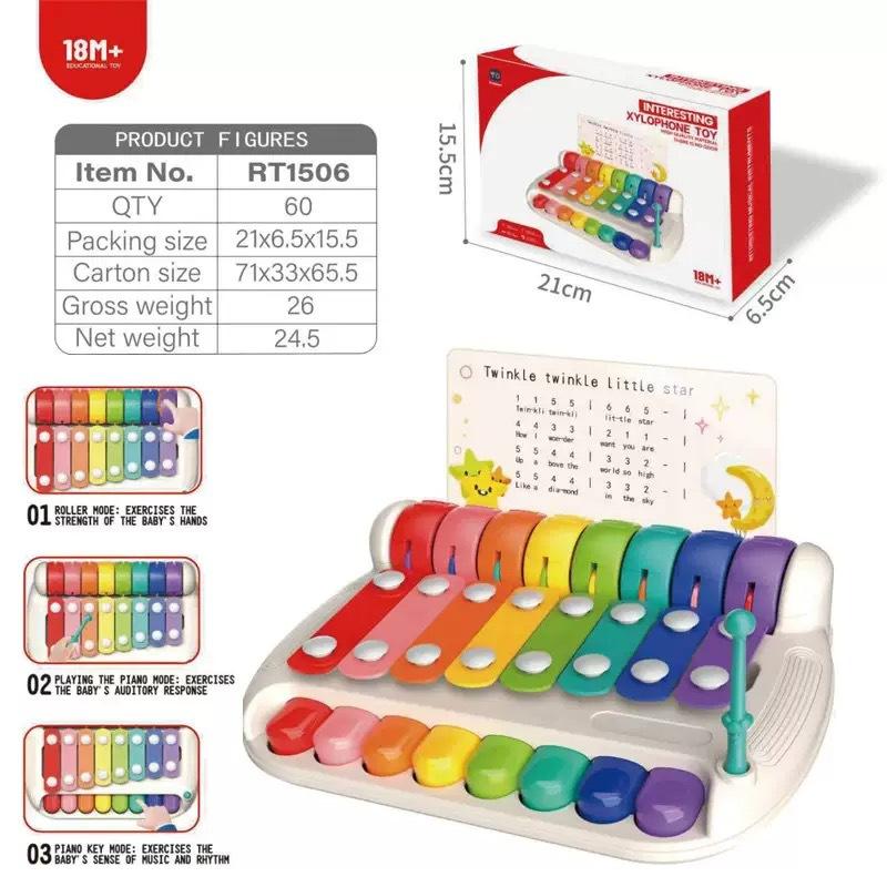 2-In-1 High-Quality Baby High-Quality Grand High-Quality Piano High-Quality Toy High-Quality Keyboard Interactive High-Quality Musical High-Quality белый
