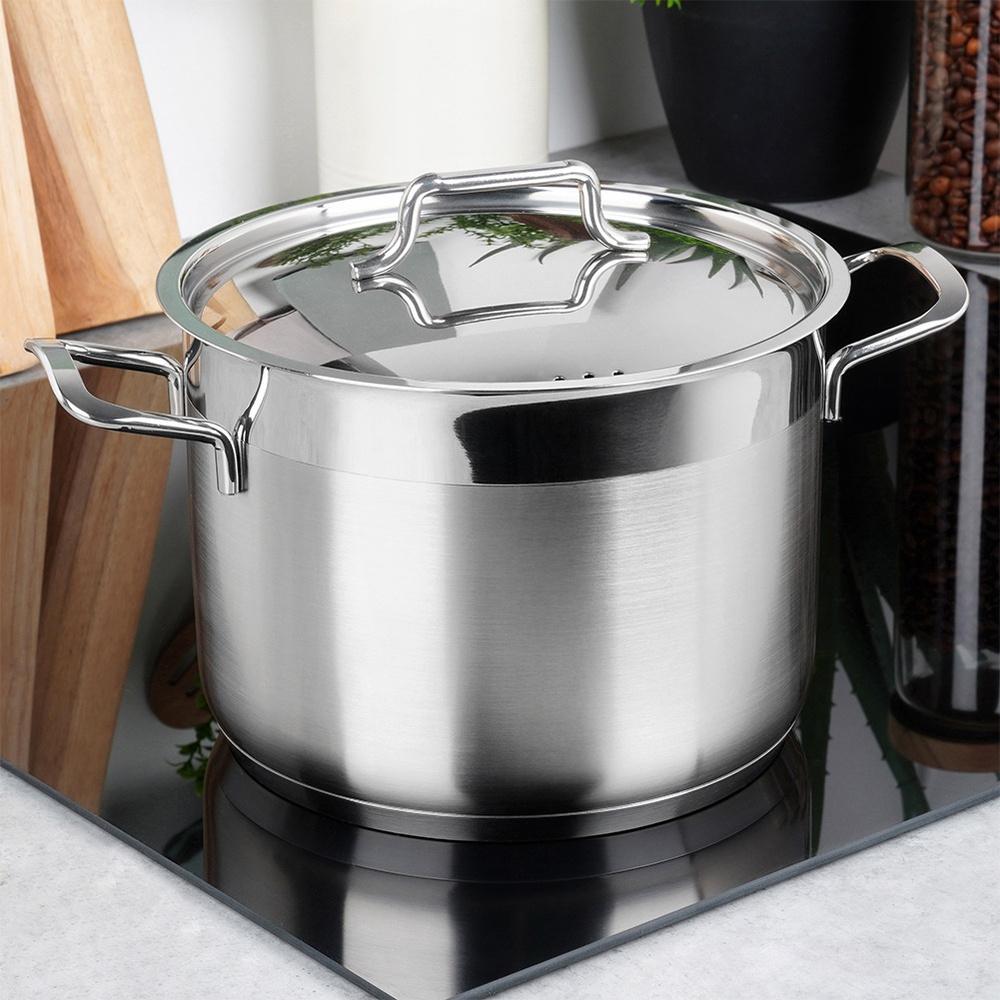Steel pot with lid ANETT 20 cm, 4.6 l